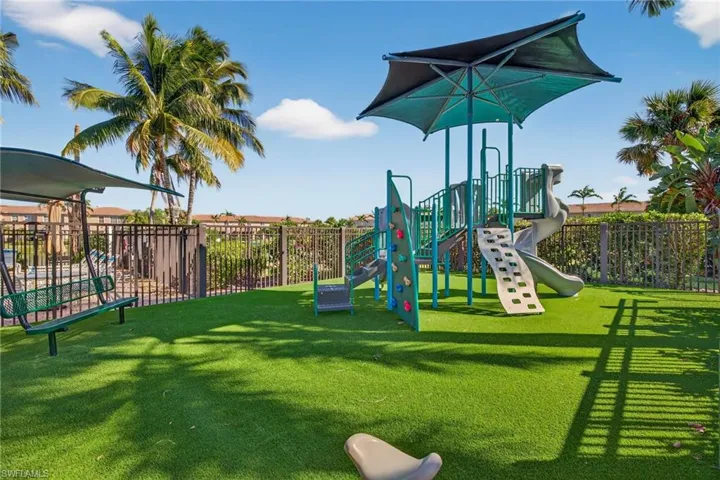 View of community jungle gym