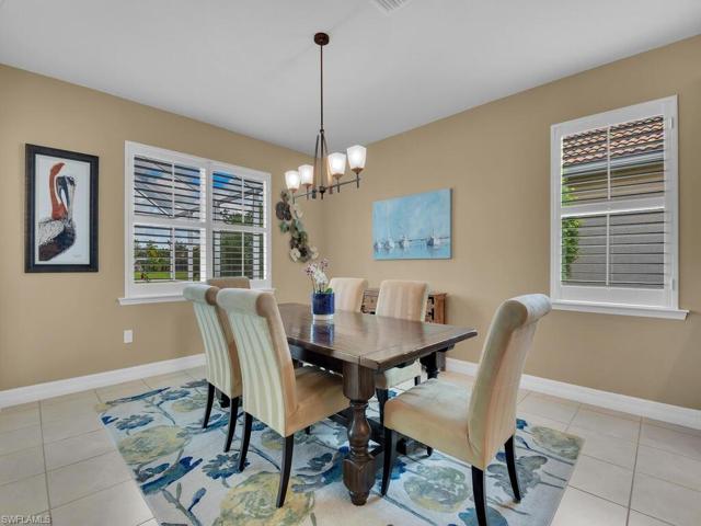 Cermaic tile floors, wide blade wood plantation shutters