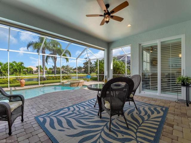 Large under room lanai with electric storm shutters