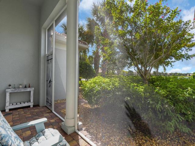 Screened front entry allows for cross ventilation and view of the second lake across the street.