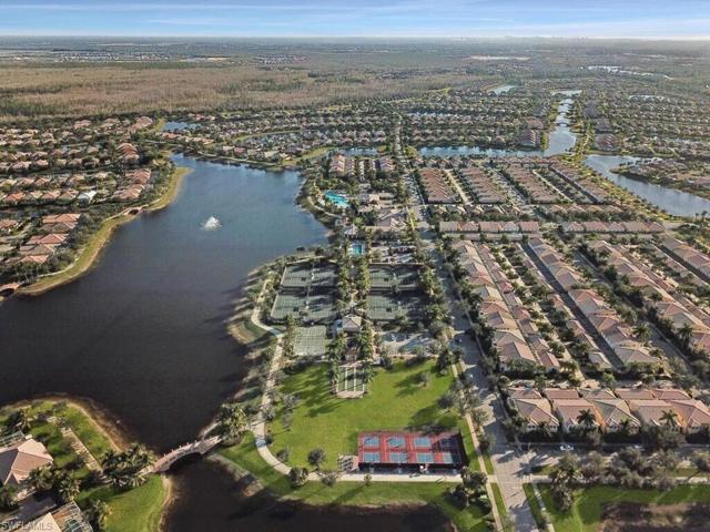 Large lake at the community town center