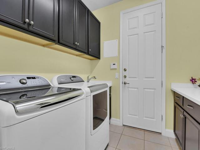 Large capacity washer and dryer with laundry snk