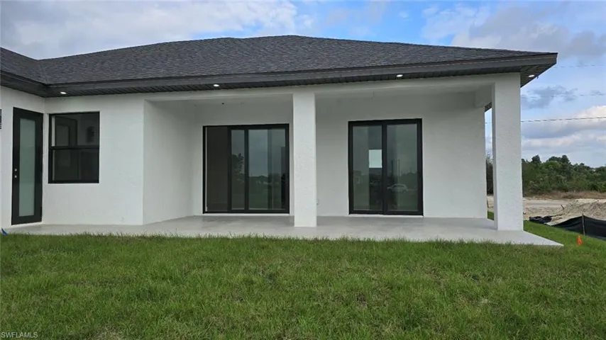 Extended Patio.