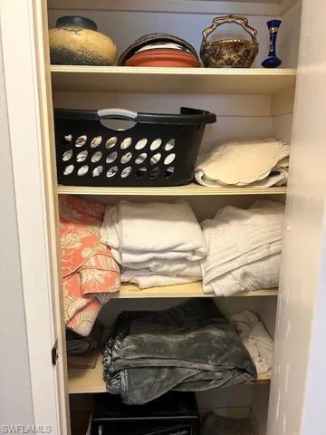 Extra closet space