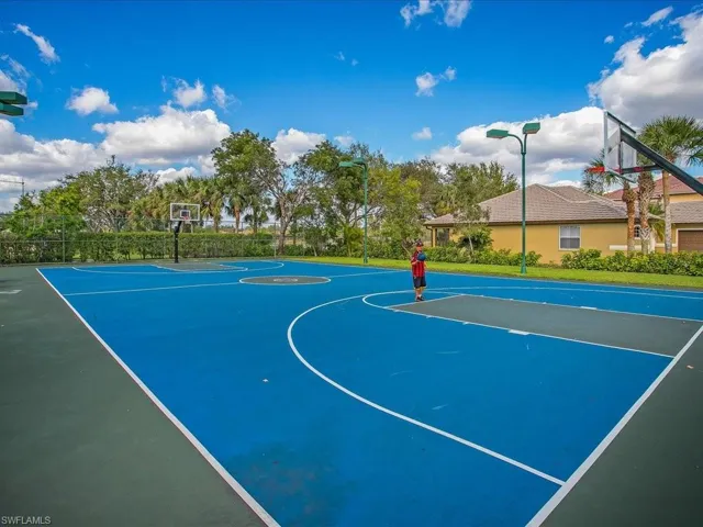 View of sport court