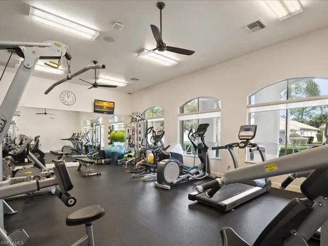 View of exercise room