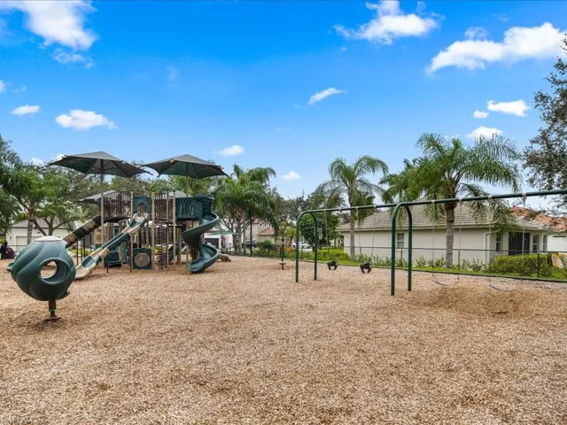 View of jungle gym
