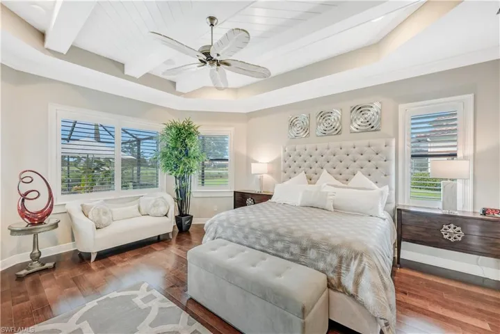 Big private views from your elegant master suite