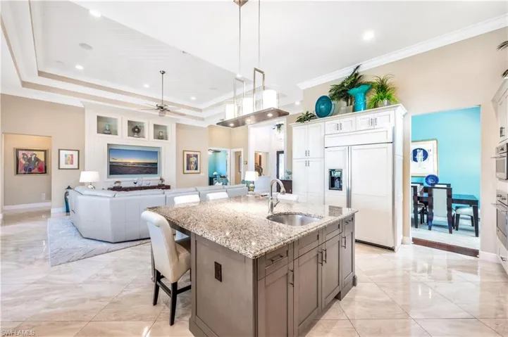 Desirable & bright open floor plan.