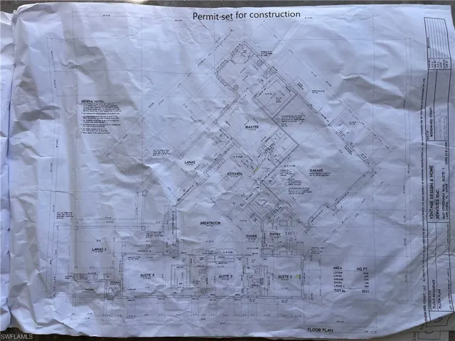 Awaiting a nice PDF version of floor plan but until then this set of construction site blueprint will work.