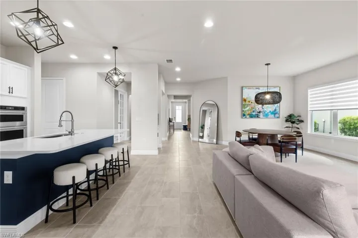 Let's head back to the front of the house to check out the guest bedrooms.