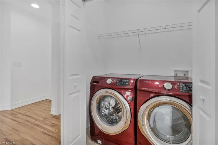 Laundry area