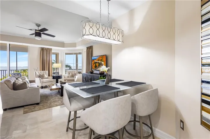 Awe-inspiring water views from your living areas and kitchen/breakfast area.
