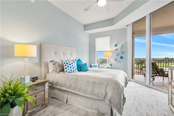 2nd ensuite has access to the 2nd spacious lanai to watch the golfers and enjoy your morning beveage while the sun rises in the eastern sky! Tray ceiling.