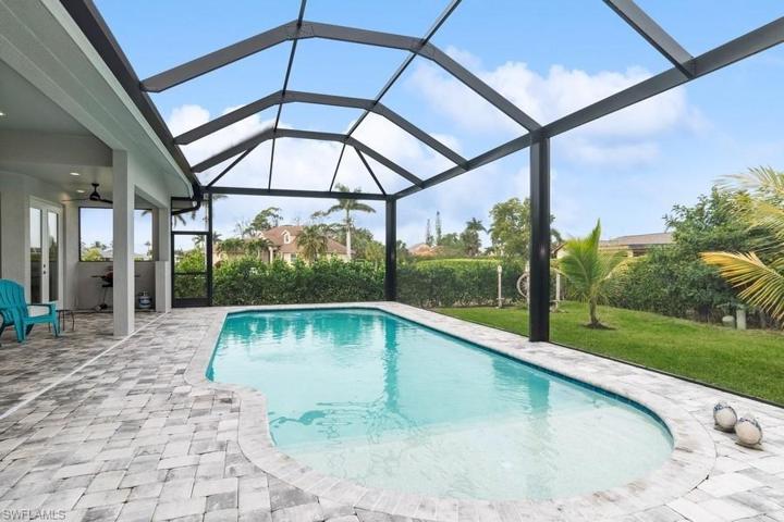 Gorgeous pool and lanai with screen enclosure