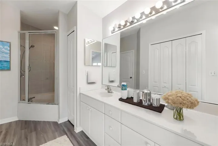 Staged Bathroom