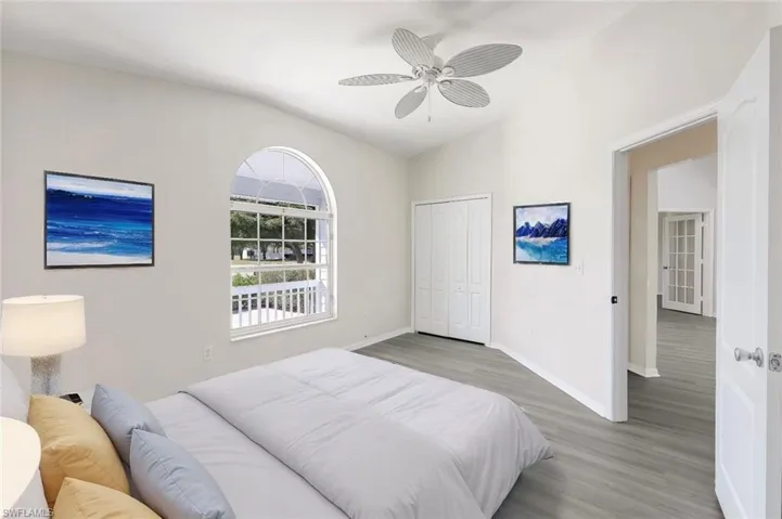 Staged 3rd Bedroom