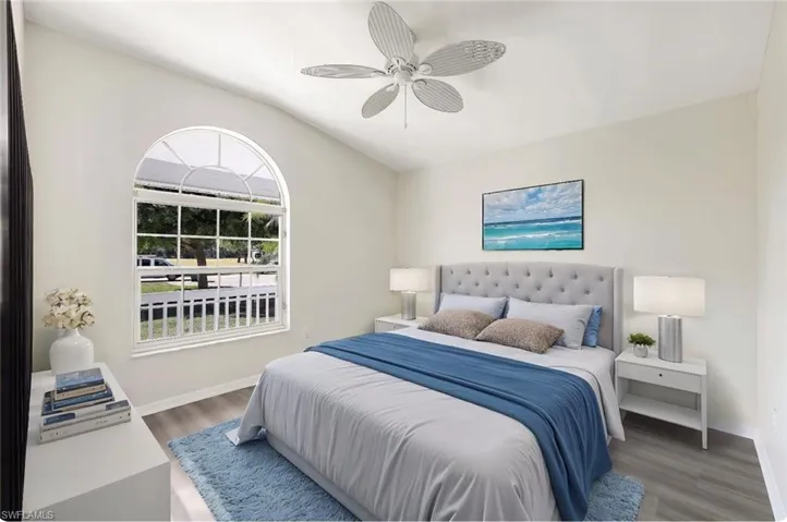 Staged 2nd Bedroom