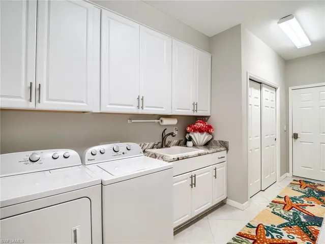Tons of additional storage and wash sink!