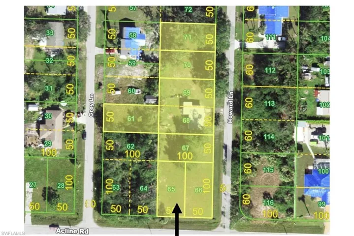 Aerial view of property's location featuring property boundaries highlighted
