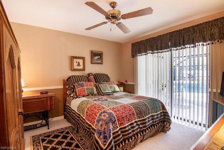 One of the Guest Bedrooms has pool access and a walk-in closet.