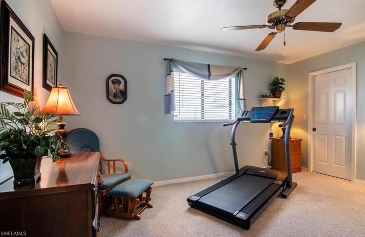 The Third Guest Bedroom has a walk-in closet.