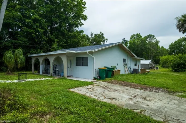 View of Rear Rental Property