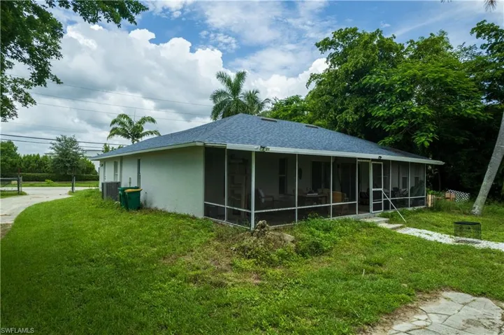 Rear of main property