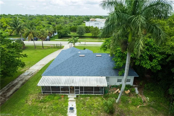 Rear view main property