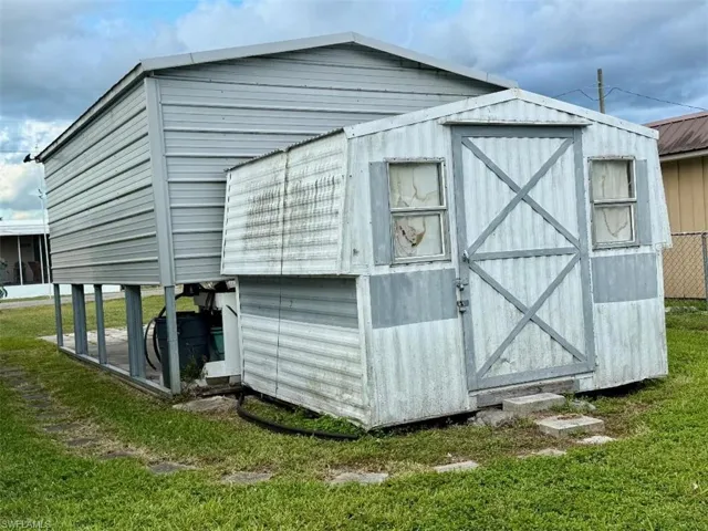 View of shed