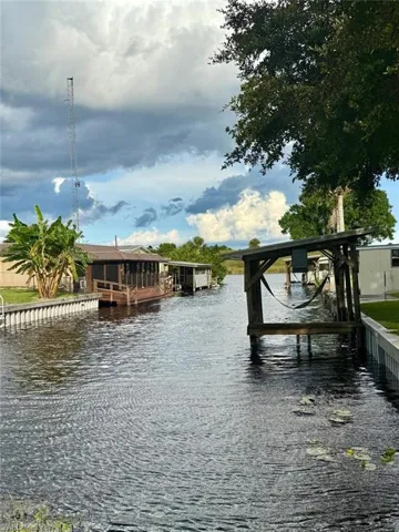 Dock featuring a water view