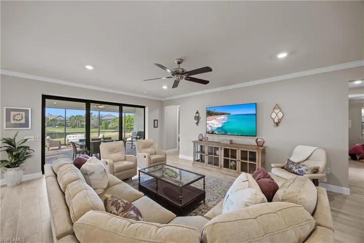 Desirable Open Living Space