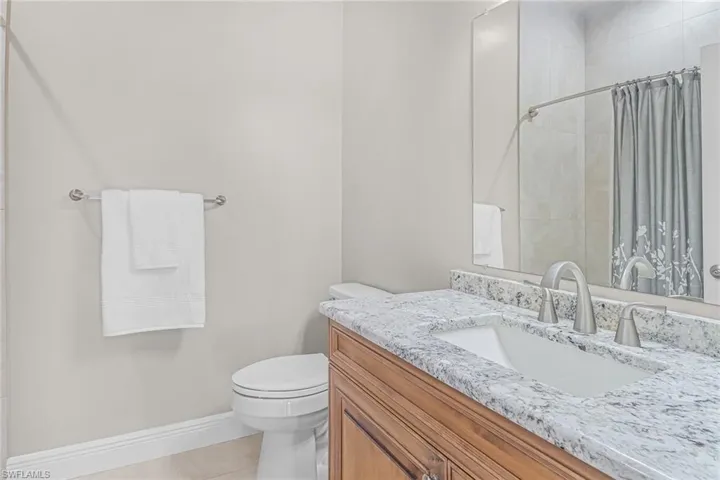 Guest Bathroom with Soaking tub & shower