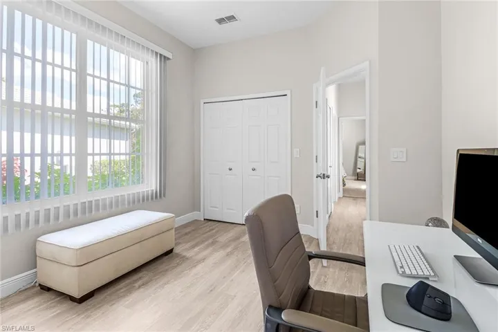 3rd Bedroom, (currently being used as a large office & yoga space).