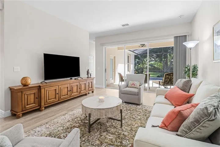 DIRECT VIEW TO POOL AND GORGEOUS LANDSCAPING IN YOUR OWN BACKYARD
