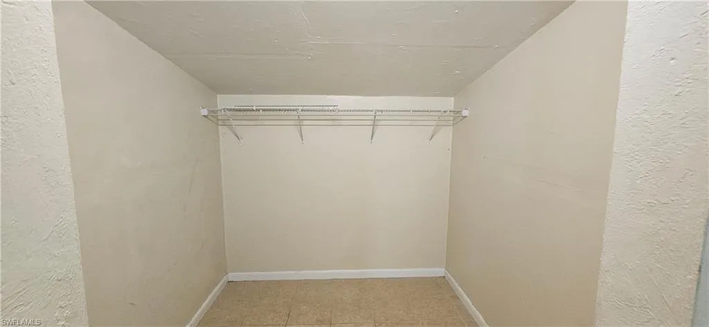 View of spacious closet