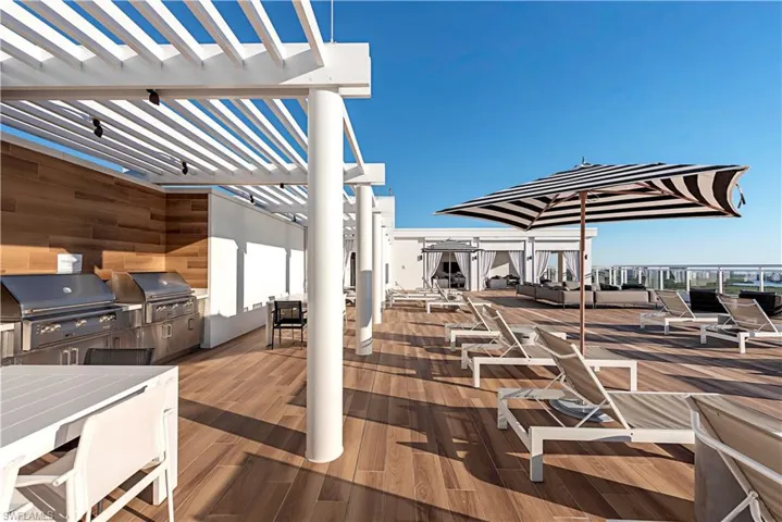 Tower 100 Roof Top Pool Area