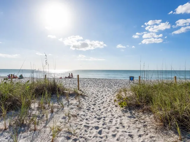 Resident private beach park
