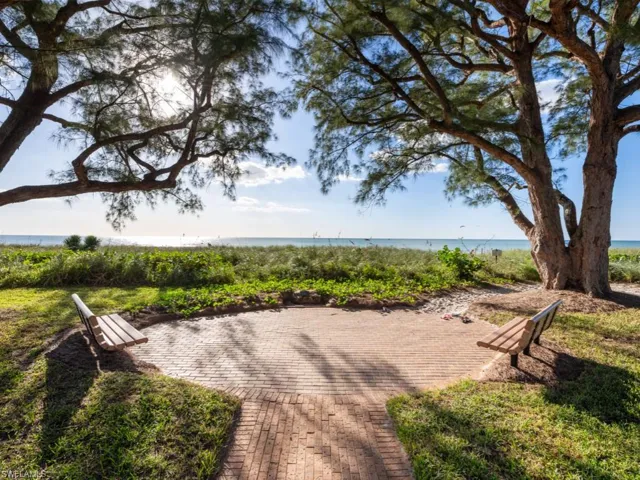 Resident private beach park