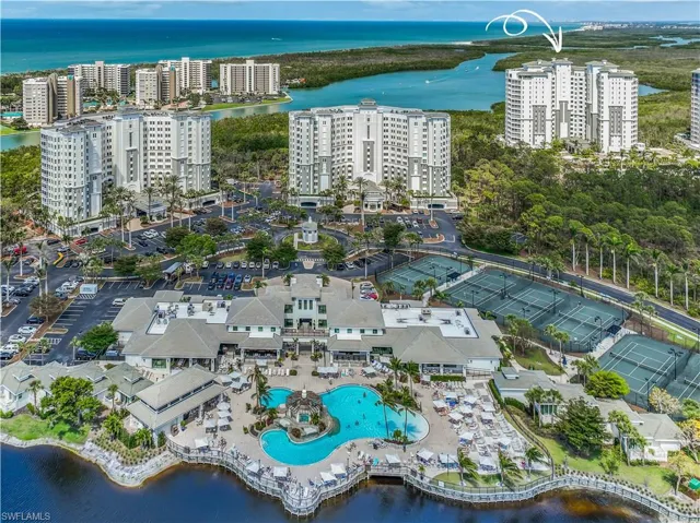 Resort-style pool and tennis