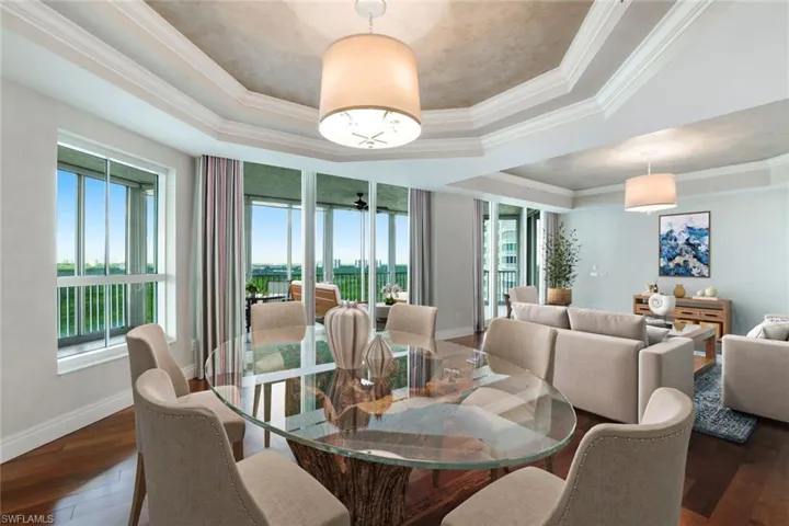 Dining/Living great room.