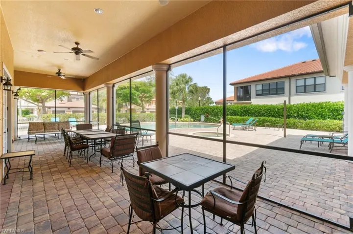 Sunroom featuring plenty of natural light