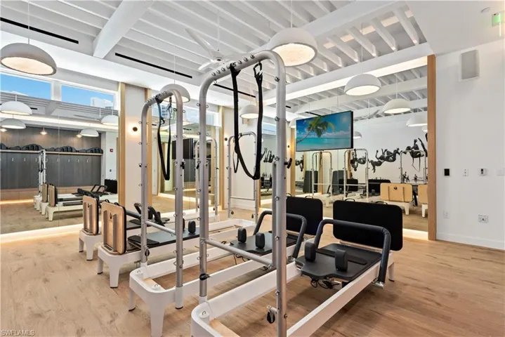 View of exercise room