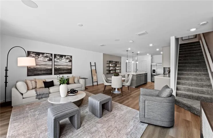Photos are from a furnished model. Options for this home may vary.