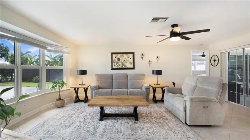 Lots of Natural light with this southern exposure home