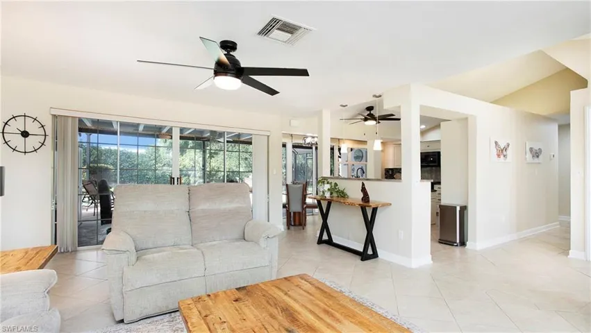 Flows well with this open plan