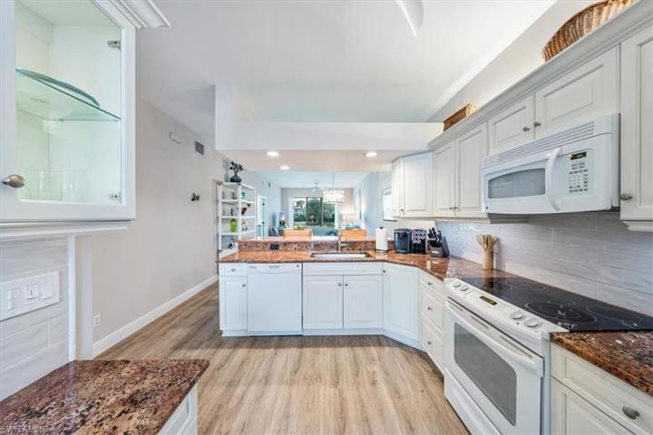 Desk and extra cabinets