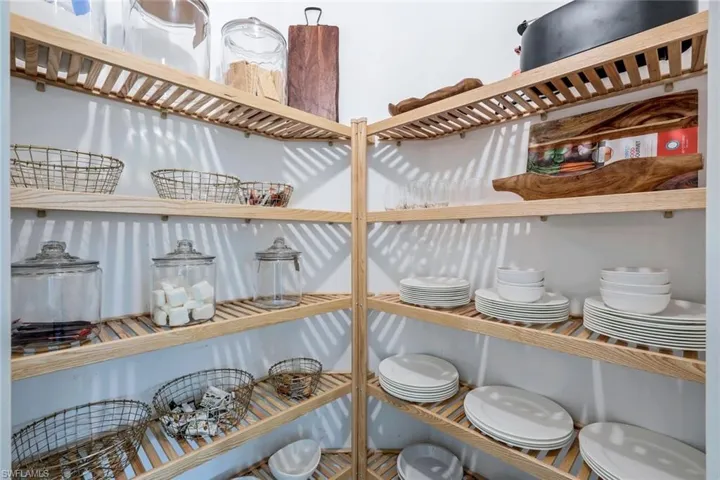 Kitchen walk in pantry