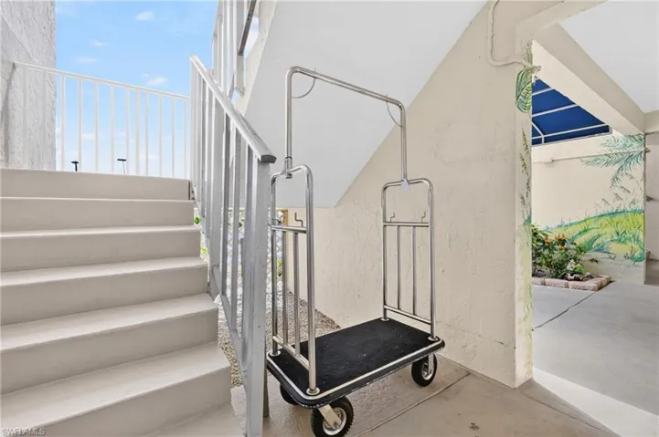 Hotel Cart for moving suitcases into condo