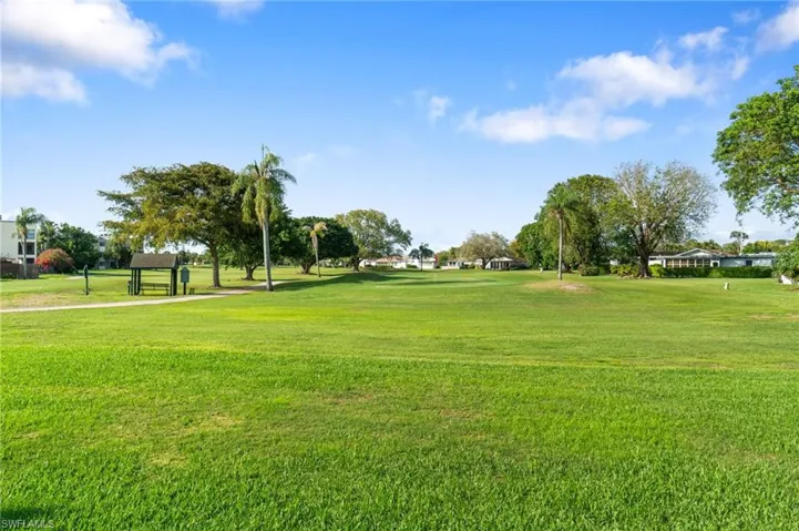 Golf Course next door